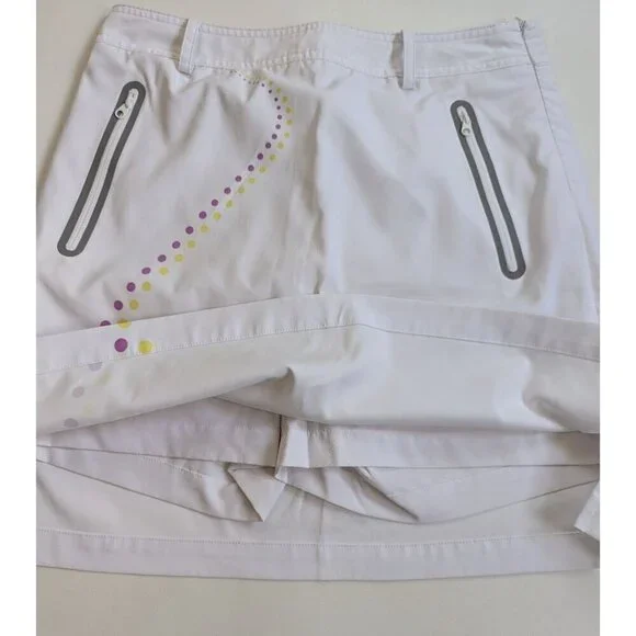 NVO By Lanctot Women's Golf Skort Size 4 White - Picture 3 of 8